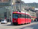 Bern mobil - Tram Be 8/8 720 unterwegs auf der Linie 9 in Bern am 14.04.2008