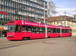 Bernmobil Be 4/8 731 auf dem Bubenbergplatz kurz vor der Haltestelle Hirschengraben.