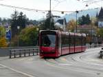 Bern mobil - Be 4/6 754 unterwegs auf der Linie 5 in Bern am 22.10.2010  