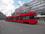 Be 4/8 mit der Betriebsnummer 734 auf der Linie 7 beim Bubenbergplatz in Bern.