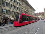 Combino mit der Betriebsnummer 658 auf der Linie 9 unterwegs Richtung Wabern. Hier sehen wir ihn in der Spitalgasse in Bern. Die Aufnahme stammr vom 14.04.2011. 