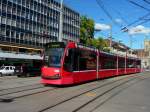 Bern mobil - Tram Be 4/6 758 unterwegs auf der Linie 7 in Bern am 09.09.2011
