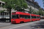 Be 4/8 mit der Betriebsnummer 731 fhrt durch die Bundesgasse in Bern. Die Aufnahme stammt vom 17.06.2013.