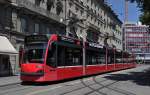Be 6/8 mit der Betriebsnummer 751 auf der Linie 8 am Bubenbergplatz in Bern. Die Aufnahme stammt vom 05.08.2013.