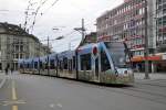 Be 6/8 mit der Betriebsnummer 652 mit der IP-Suisse Vollwerbung auf der Linie 8 beim Bubenbergplatz.