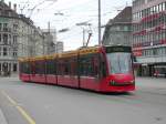 Bern mobil - Tram Be 4/6 754 unterwegs auf der Linie 7 in Bern am 01.03.2014