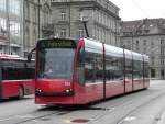 Bern mobil - Tram Be 4/6 758 unterwegs als Fahrschuhle in Bern am 01.03.2014