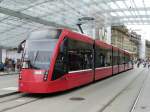 Bern mobil - Tram Be 6/8 668 unterwegs auf der Linie 9 in Bern am 29.07.2014