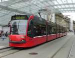 Bern mobil - Tram Be 6/8 760 unterwegs auf der Linie 9 in Bern am 29.07.2014
