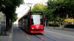 Bern Bernmobil Tram 3 (Siemens Combino Be 4/6 751) Bundesgasse am 8. Juli 2015.