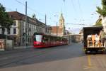 Bern BernMobil Tram 6 (Siemens-Combino Be 6/8 760) Bubenbergplatz am 8.