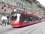 Bern Mobil - Be 6/8 764 unterwegs auf der Linie 8 in der Stadt Bern am 24.05.2016