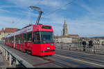 Vevey-Tram 740 überfährt am 27.