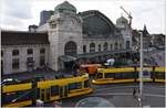 Bahnhof Basel SBB mit zwei Be 6/10 Tango von Stadler der BLT.