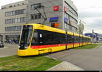 BLT - Tram Be 8/10 4218 unterwegs als Fahrschule in der Stadt Basel am 10.04.2026