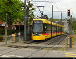 BLT - Tram Be 8/10 4225 unterwegs auf der Linie 10 in Bottmingen am 10.04.2026