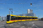 Be 8/10 TINA 4211, auf der Linie 11, �berquert am 14.09.2026 die M�nchensteinerbr�cke. Aufnahme Basel.