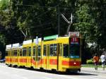 BLT - Be 4/8 256 mit Be 4/6 unterwegs auf der Linie 11 am 21.06.2008