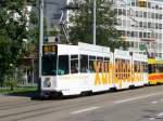 BLT - Tram Be 4/8 240 unterwegs auf der Linie 10 am 12.09.2010