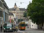 BLT-Tram der Linie 10 am Steinenberg, 26.7.2011