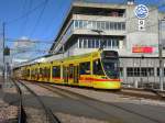 Tango mit der Betriebsnummer 152 beim Depot Ruchfeld in voller Fahrt Richtung Dornach. Die Aufnahme stammt vom 30.12.2012.