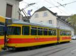 BLT - Tram Be 4/6 109 unterwegs in der Stadt Basel am 02.05.2013