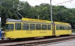 Die BLT feiert ihr 40 Jähriges, weshalb sie zwei Tram in Historische Farben verwandelt hat hier die 105 Be 4/6 Schindler Düwag in den alten Farben der Birseckbahn.