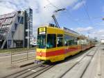 BLT - Be 4/8  242 unterwegs auf der Linie 10 in der Stadt Basel am 20.09.2014