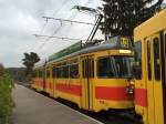 Be 4/6 102 unterwegs auf der Linie 10 am Stallen, 21.10.15