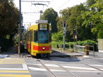 BLT - Be 4/8 235 unterwegs auf der Linie 10 in Bottmingen am 11.09.2016