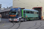 Am 08.12.2020 ist der B4S 1484 verladen und verlässt die Hautwerkstatt Richtung Belgrad.