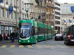 BVB Basel Be 6/8 Bombardier Flexity 2 5007 am 23.03.17 in Basel Schifflände 