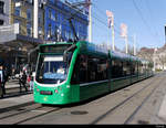 BVB - Tram  Nr.311 unterwegs auf der Linie 8in Basel am 16.02.2019