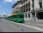 BVB - Be 4/4 479 unterwegs auf der Linie 2 in der Stadt Basel am 09.05.2022