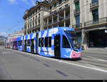 BVB - Be 6/8 5004 unterwegs in der Stadt Basel am 10.05.2022