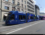 BVB - Be 6/8 5040 unterwegs in der Stadt Basel am 10.05.2022