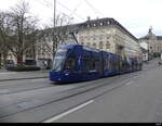 BVB - Tram Be 6/8 5040 unterwegs in Basel am 19.03.2023