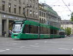 BVB - Be 6/8 324 unterwegs auf der Linie 8 in Basel am 17.07.2023