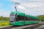 Be 6/8 Flexity 5044, auf der Linie 14, fährt am 26.04.2024 zur Haltestelle Rothausstrasse.