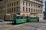 Straßenbahn Basel mit Schweizer Standardwagen (12.05.1986)