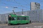 Be 4/4 494 �berquert am 27.04.2026 mit der Fahrschule die M�nchensteinerbr�cke. Aufnahme Basel.