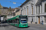Be 6/8 Combino 324, auf der Linie 8, f�hrt am 07.04.2026 den Steinenberg hoch zur Haltestelle Bankverein. Aufnahme Basel.