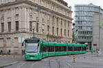 Be 6/8 Combino 317, auf der Linie 14, f�hrt am 18.05.2026 bei der Haltestelle Aeschenplatz ein. Aufnahme Basel.