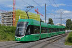 Be 6/8 Flexity 5007, auf der Linie 14, f�hrt am 06.06.2026 zur Haltestelle St. Jakob. Aufnahme Basel.