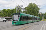 Be 6/8 Combino 303, auf der Linie 14, f�hrt am 08.06.2026 bei der Haltestelle St. Jakob ein. Aufnahme Basel.