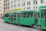 B4S 1456, auf der Linie 16, verl�sst am 11.05.2026 als Zweitwagen die Haltestelle Theater. Aufnahme Basel.