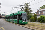 Be 4/6 Flexity 6017, auf der Linie 16, f�hrt am 13.07.2026 zur Haltestelle Hauensteinstrasse.