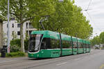 Be 6/8 Flexity 5025, auf der Linie 8, f�hrt am 04.05.2026 zur haltestelle Sch�tzenhaus.