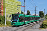 Be 6/8 Combino 301, auf der Linie 14, f�hrt am 20.07.2026 Richtung Haltestelle St.