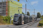 Be 6/8 Flexity 5010 mit der Elektrolux Werbung, auf der Linie 14, f�hrt am 10.08.2026 zur Haltestelle St.